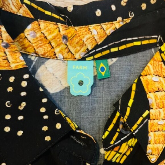 LONG SLEEVE PRINTED SHIRT FROM FARM RIO - Picture 3 of 3